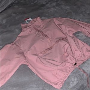 Pink windbreaker